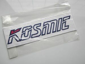 【大きめ】KOSMIC コズミック ワッペン/自動車 バイク オートバイ レーシング スポンサー F1 B05