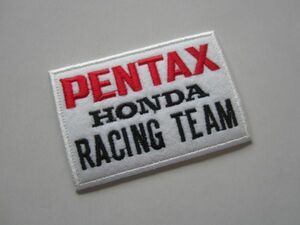 PENTAX HONDA RACING ペンタックス ホンダ レーシング チーム ワッペン/自動車 バイク 企業 レーシング スポンサー Z02