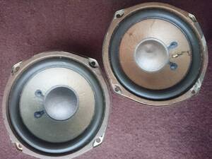 { rare! rare article }DIATONE/ Diatone Mitsubishi [480L03201] 10 two . subwoofer ( pair ) two pcs set *5 -inch * woofer unit V with defect! Junk present condition delivery 