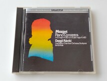 【84年DENON/日本プレスEU盤】W.A.Mozart Piano Concertos/ DEZSO RANKI Piano/ Liszt Ferenc Chamber Orchestra CD HUNGAROTON HCD12655-2_画像1