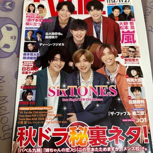 ＴＶＬＩＦＥ　関西版 ２０２０年１１月２７日号 （ワン・パブリッシング） SixTONES表紙