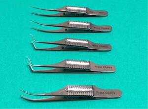  eye . for tweezers various micro tip new goods.5ps.@. set.