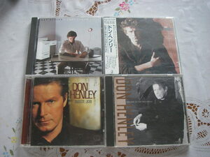 DON HENLEY ドン・ヘンリー　I CAN'T STAND STILL BUILDING THE PERFECT BEAST THE END OF THE INNOCENCE INSIDE JOB CD4枚