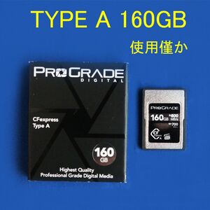 3/17迄値下げ中　ProGrade Digital プログレードデジタル CFexpress Type A 160GB