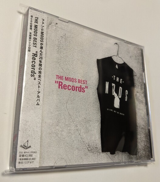 M 匿名配送 CD THE MODS BEST Records 2CD モッズ 4988010003784 森山達也