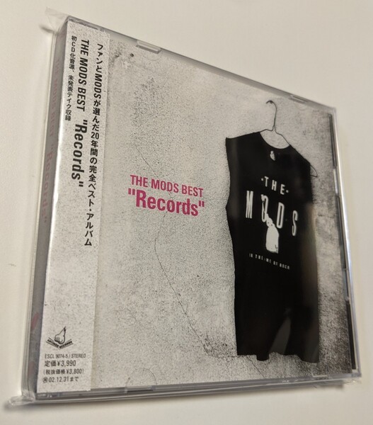 M 匿名配送 CD THE MODS BEST Records 2CD モッズ 4988010003784　森山達也