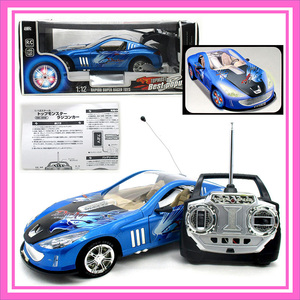  tops ta- radio controlled car 1/12 scale * blue | 1 point Junk 