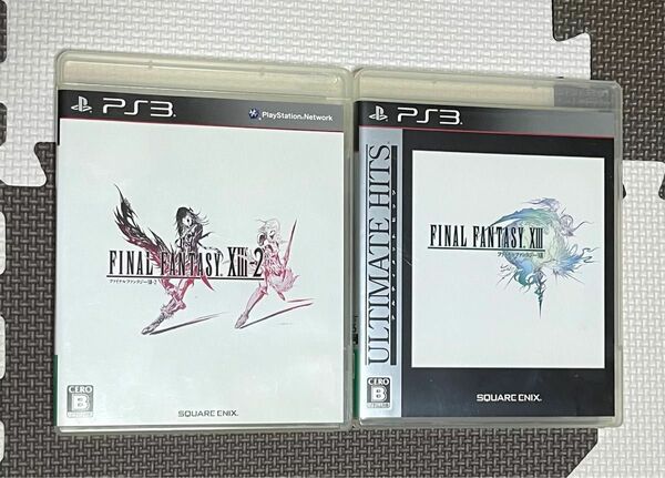 PS3 ファイナルファンタジーXIII XIII-2 セット　ファイナルファンタジー13 FF13