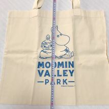 ムーミン リトルミイ トートバッグ MOOMIN VALLEY PARK 綿100％ 未使用_画像5