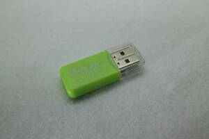 micro SD USB カードリーダー USB2.0 グリーン ② 送料84円～