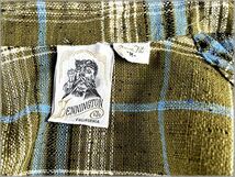 ★KENNINGTON　ケニントン　60s 70s　ビンテージ　チェック柄　３点留め　ボタンダウン　半袖シャツ　size M★検 アメリカ アメカジ 古着_画像3