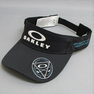 オークリー バイザー FOS901403-02E FIXED 23.0 ブラックアウト★送料無料 OAKLEY フィックスド VISOR ＢLACK OUT サンバイザー