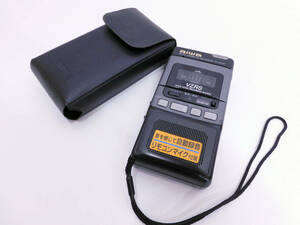 aiwa/アイワ マイクロカセットテープレコーダー TP-M700 録音・再生OK 現状渡し【K11092304】