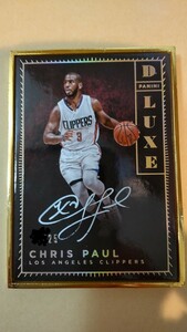 NBAカード PANINI Luxe CHRIS PAUL AUTO /25 クリス・ポール サイン 25枚限定 送料無料