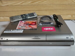 SHARP AQUOS DV-AC72 DVDレコーダー B-CASカード 地デジ/BS/CS ダビング10対応、完動品 動作保証 ★(5417)