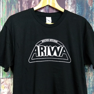 送込 　ARIWA　sound studio uk　マッドプロフェッサー　半袖Tシャツ　黒　Lサイズ 