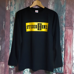 送込 STUDIO ONE　Irie Jamaica スタワン ロンT 長袖Tシャツ 黒 XLサイズ 