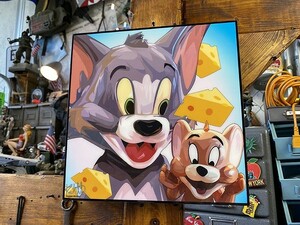  Tom . Jerry pop art frame # american miscellaneous goods America miscellaneous goods 
