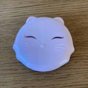 【USED】Tony Moly☆トニーモリー☆キャッツウィンククリアパクト☆可愛い猫のコンパクトケース☆入手困難☆パウダーファンデーション☆①