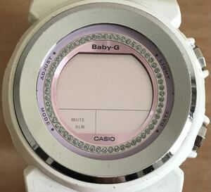 949-0116 CASIO カシオ Baby-G レディース腕時計　ラバーベルト　デジタル　白　ホワイト　BGD-102 電池切れ 動作未確認