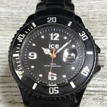 926-0055 ice watch アイスウォッチ レディース腕時計 ラバーベルト 電池切れ 動作未確認_画像2