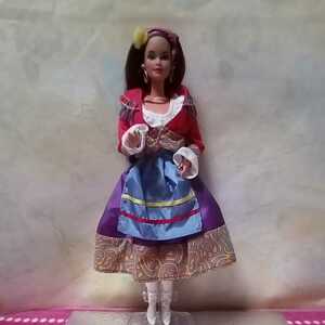  Mattel Barbie * Italian Barbie ~ world. race costume series shoes, box less . beautiful goods 