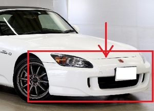 激レア★他色有り！未使用★S2000 純正 フロント バンパー 白 AP1 AP2 typeV タイプS 前期 後期 ホンダ HONDA GENUINE FR BAMPER NEW WHITE