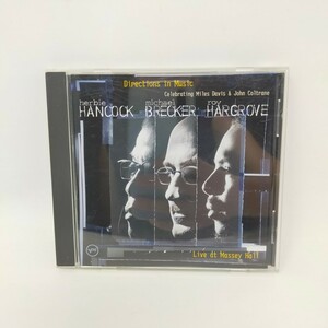 HANCOCK BRECKER HARGROVE Directions in Music ハービー・ハンコック マイケル・ブレッカー ロイ・ハーグローヴ アルバム CD　①　S