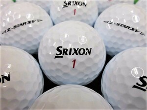 ★良質美品★スリクソン SRIXON『Z-STAR XV』2023年モデル ホワイト 20個 ロストボール★