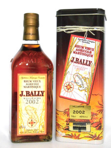 【L2】 J.BALLY 2002 箱付【J.BALLY MILLESIME 2002】