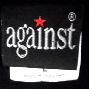 METALLICA メタリカ Tシャツ against アゲインスト バンドT Their Money Tips Her Scales Again 厚手 コットン BLK L 使用僅 美品の画像6