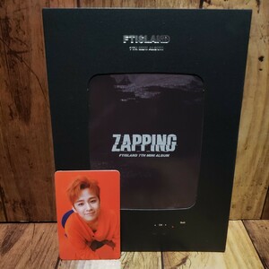 FTISLAND★ZAPPIN★韓国版CD ALBUM　ジェジン　トレカ付　アルバム