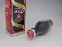 ♪★ コカコーラ Coca Cola 2000年記念：展示飾り物・ミレニアムボトル★ 『箱入・未開封品』♪_画像3