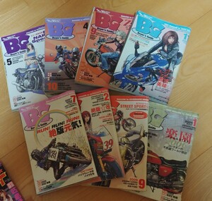 ミスターバイク Mr.Bike BG　2006～2009年頃　8冊セット　バイク 旧車 絶版