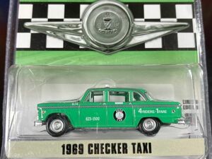 GREENLIGHT グリーンライト 1/64 1969 CHECKER TAXI チェッカー タクシー EXCLUSIVE