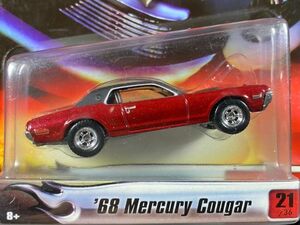 ホットウィール HOTWHEELS ULTRA HOTS 68 MERCURY COUGAR マーキュリー クーガ Real Riders