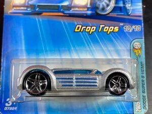 ホットウィール HOTWHEELS DODGE SUPER 8 HEMI ダッジ ヘミ 2005 FIRST EDITIONS DROP TOP