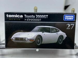 新品未開封 トミカ プレミアム 27 トヨタ 2000GT TOYOTA