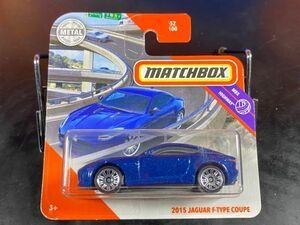 MATCHBOX マッチボックス MBX 2015 JAGUAR F-TYPE COUPE ジャガー Fタイプ クーペ　ショートカード