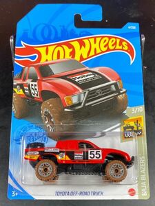 ホットウィール HOTWHEELS TOYOTA OFF ROAD TRUCK トヨタ オフロードトラック 赤 Holley