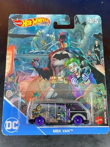 ホットウィール HOTWHEELS MBK VAN DC BATMAN Real Riders