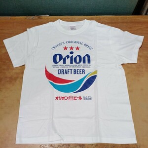 Orion BEER オリオン ビール Tシャツ Mサイズ 半袖Tシャツ オリオンドラフト 中国製 ほぼ未使用品 保管品