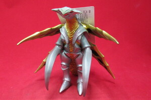 タグ付き バジリス ウルトラマンガイア 怪獣 白タグ版 1999 ソフビ USED 同梱可