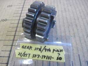 即決 ヤマハTZ250レーサー用ギアー 3rd/4th pinion 21T&25T 線ナシ 検索 26J/5F7/49V/59W/1RK/2KM/3AK/3LC/3TC