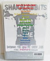 【中古DVD】『シャカラビッツ（SHAKALABBITS）／between YOU and ME SHOW 2005 FINAL in 日本武道館』ライブDVD◆送料140～_画像2