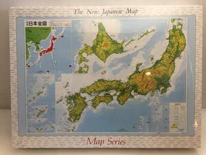 ★未開封 ジグソーパズル 日本全図 Map Series 1000ピース No.10-127 500×750mm The New Japanese Map★