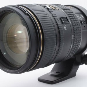 美品 Nikon AF VR Nikkor 80-400mm 4.5-5.6D フード付きの画像2