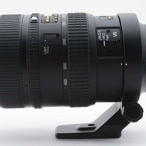 美品 Nikon AF VR Nikkor 80-400mm 4.5-5.6D フード付きの画像8