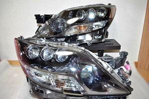 LEXUS LS600h LS600 UVF45 UVF46 LS series hybrid Lexus original LED head light left right set accessory equipping beautiful KOITO 50-96 stamp mo②