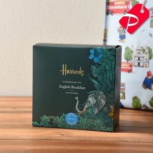 Harrods/ハロッズ 紅茶 No.14 English Breakfast ティーバッグ100包